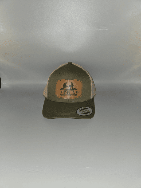 Leaving The Sideline Trucker Hat - Olive Green