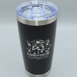 Leaving The Sideline Tumbler - Black